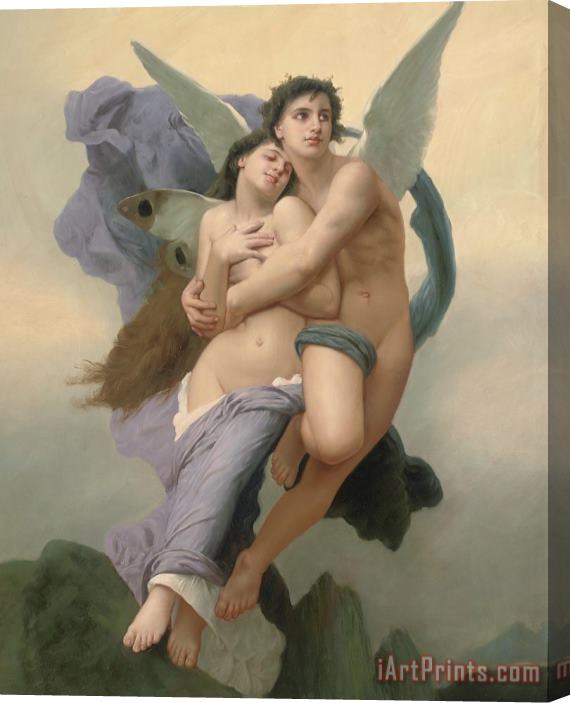 William Adolphe Bouguereau The Abduction of Psyche Stretched Canvas Print / Canvas Art