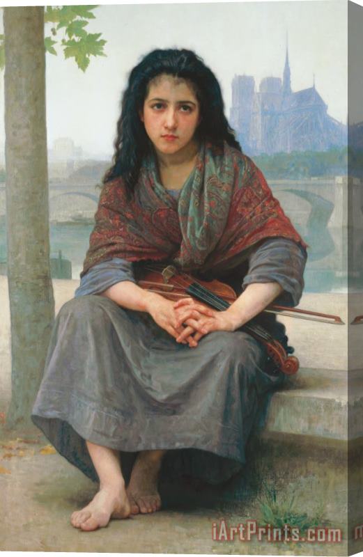 William Adolphe Bouguereau The Bohemian Stretched Canvas Painting / Canvas Art