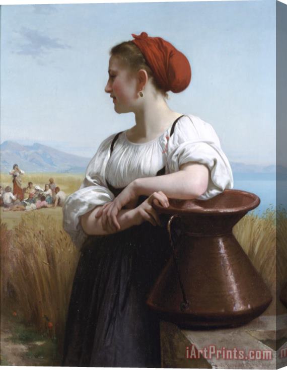 William Adolphe Bouguereau The Harvester Stretched Canvas Print / Canvas Art