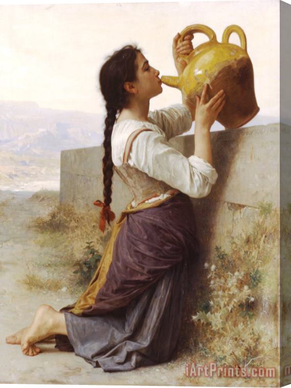 William Adolphe Bouguereau Thirst Stretched Canvas Print / Canvas Art