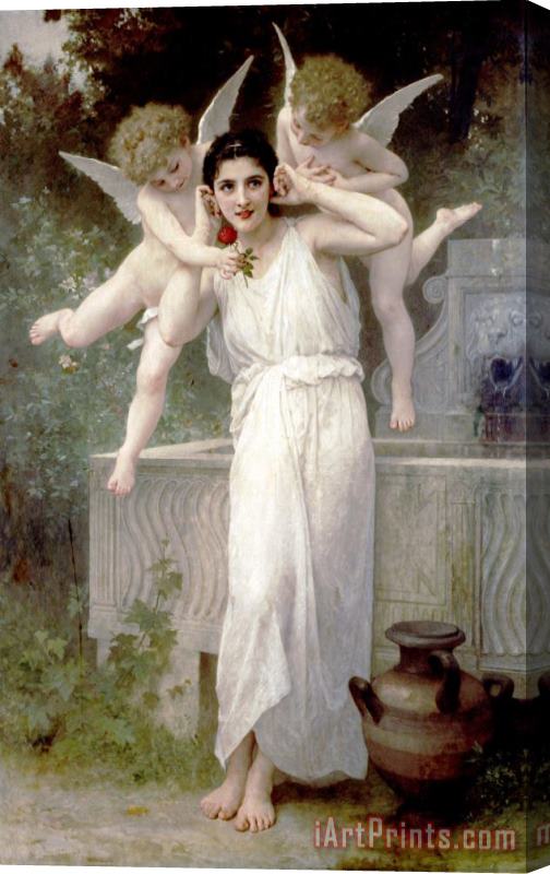 William Adolphe Bouguereau Youth Stretched Canvas Print / Canvas Art