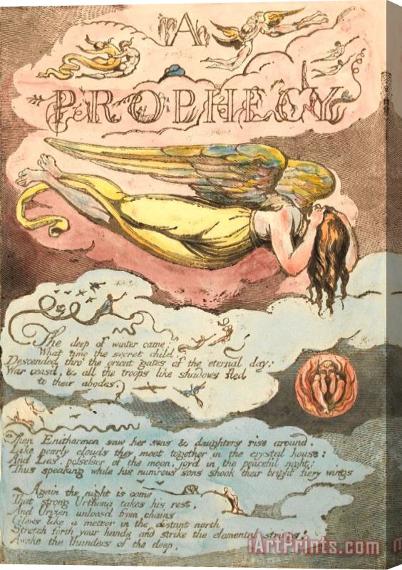 William Blake Europe. a Prophecy, Plate 5, 