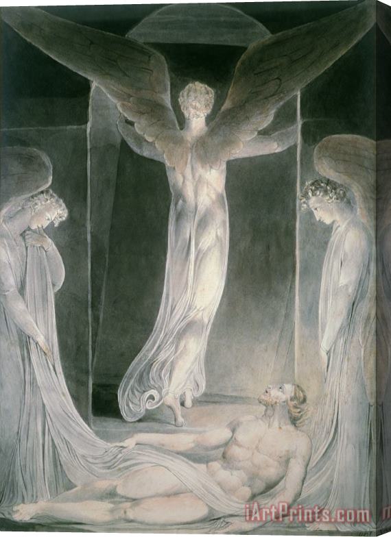 William Blake The Resurrection Stretched Canvas Painting / Canvas Art
