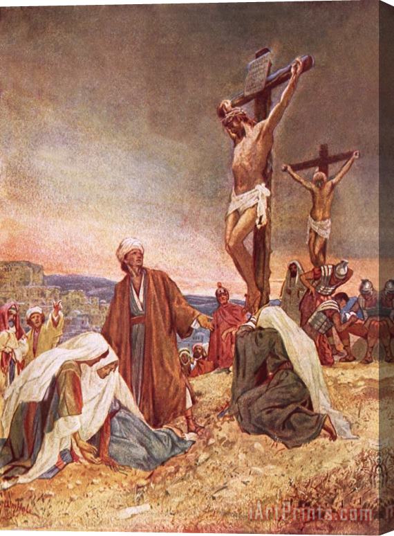 William Brassey Hole Crucifixion Stretched Canvas Print / Canvas Art