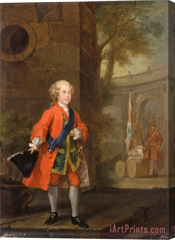 William Hogarth William Augustus, Duke of Cumberland Stretched Canvas Print / Canvas Art