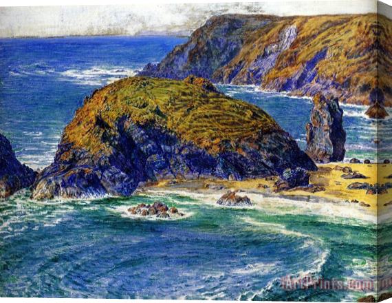 William Holman Hunt Aspargus Island Stretched Canvas Print / Canvas Art