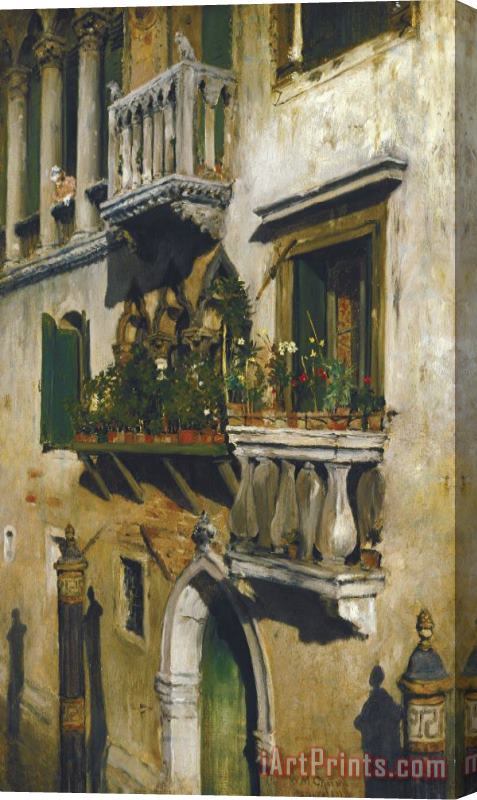 William Merritt Chase Venice Stretched Canvas Print / Canvas Art
