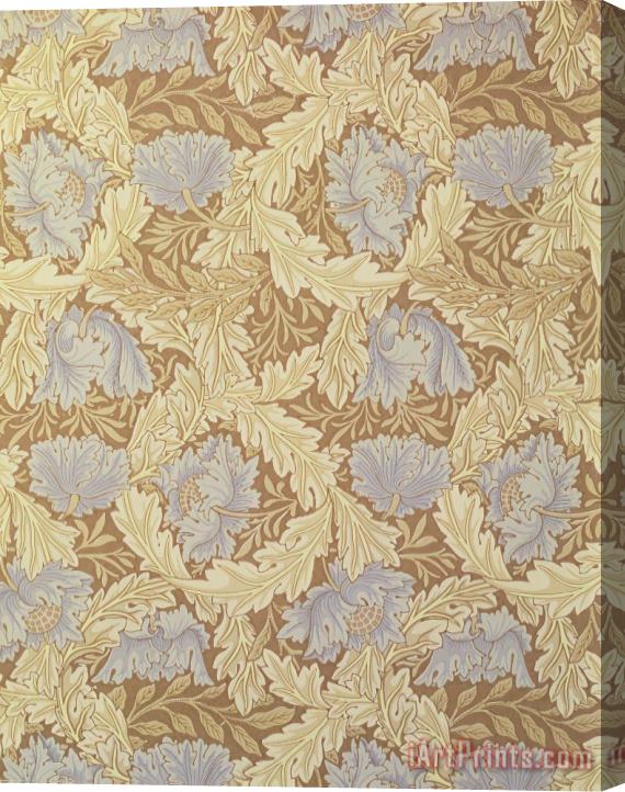 William Morris Bower Wallpaper Design Stretched Canvas Painting / Canvas Art