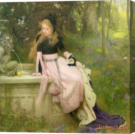 William Robert Symonds The Princess and the Frog Stretched Canvas Painting / Canvas Art