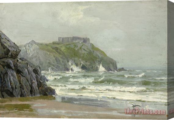William Trost Richards Tenby, Wales Stretched Canvas Print / Canvas Art