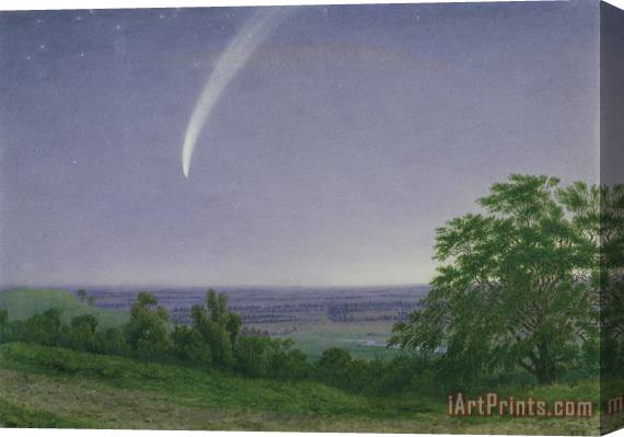 William Turner Donati's Comet - Oxford Stretched Canvas Print / Canvas Art