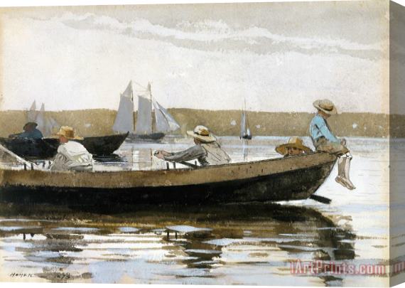 Winslow Homer Boys in a Dory Stretched Canvas Print / Canvas Art