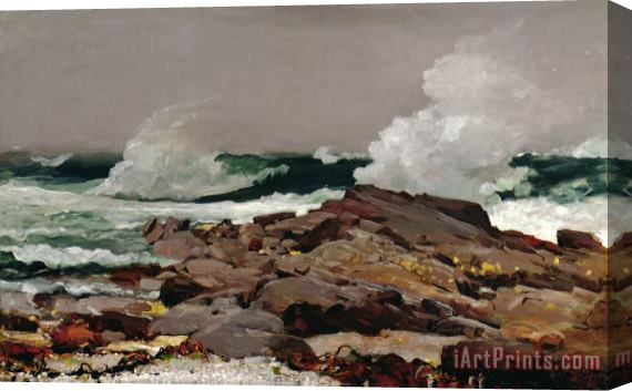Winslow Homer Eastern Point Stretched Canvas Print / Canvas Art