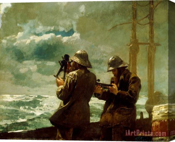 Winslow Homer Eight Bells Stretched Canvas Painting / Canvas Art