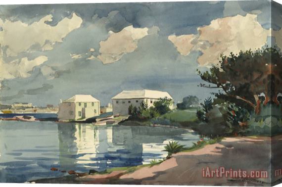Winslow Homer Salt Kettle, Bermuda Stretched Canvas Print / Canvas Art