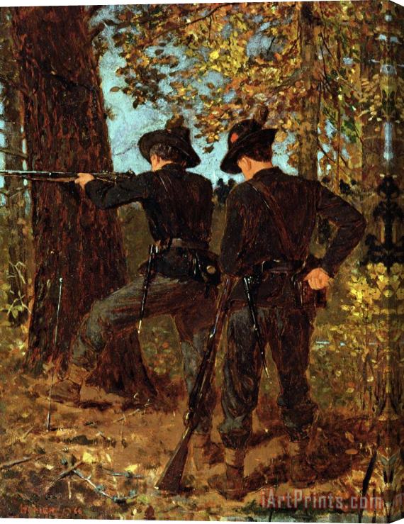 Winslow Homer The Sharpshooters Stretched Canvas Painting / Canvas Art