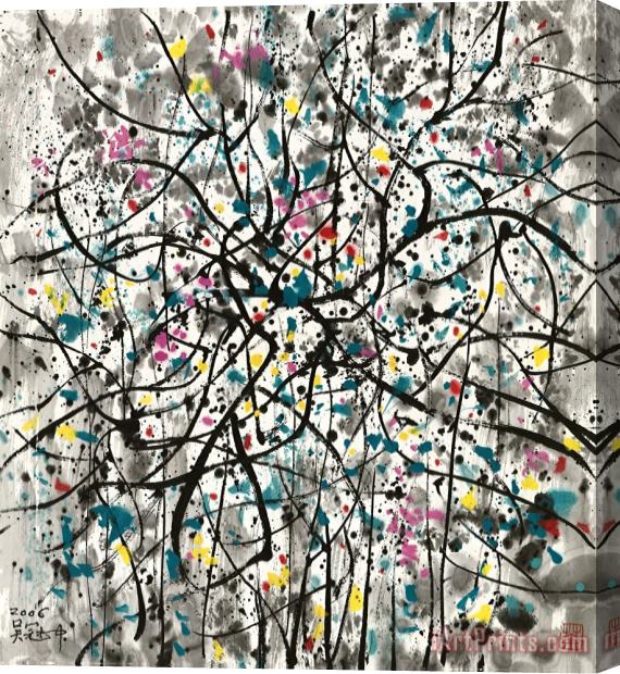 Wu Guanzhong Spring, 2006 Stretched Canvas Print / Canvas Art