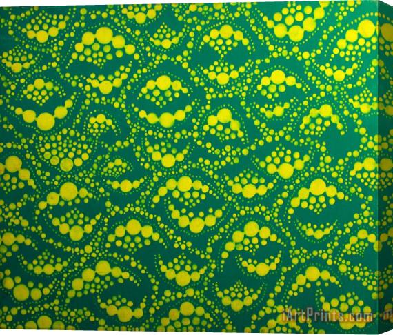 Yayoi Kusama Morning on The Ganges River, 1988 Stretched Canvas Print / Canvas Art