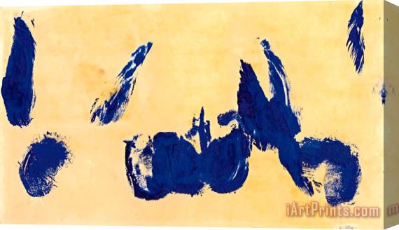 Yves Klein Anthropometrie, Sans Titre (ant 135) Stretched Canvas Print / Canvas Art